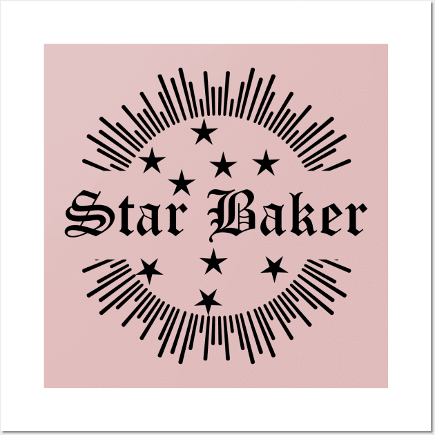 STAR BAKER Wall Art by shimodesign